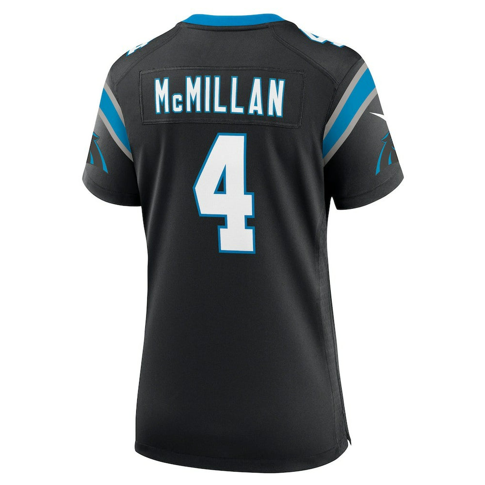 Tetairoa McMillan Carolina Panthers Women's Team Game Jersey - Black