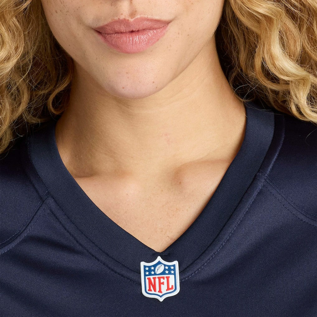 Ozzy Trapilo Chicago Bears Women's Team Game Jersey - Navy