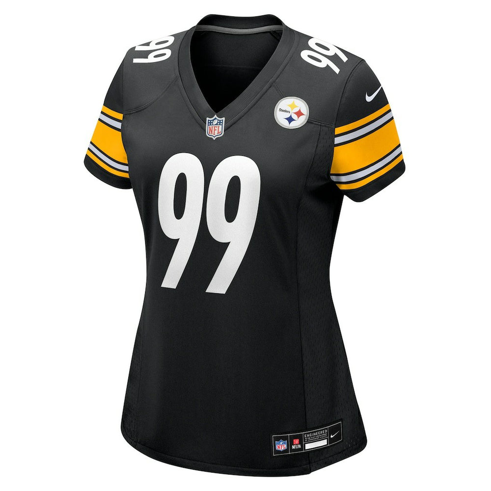 Derrick Harmon Pittsburgh Steelers Women's Team Game Jersey - Black