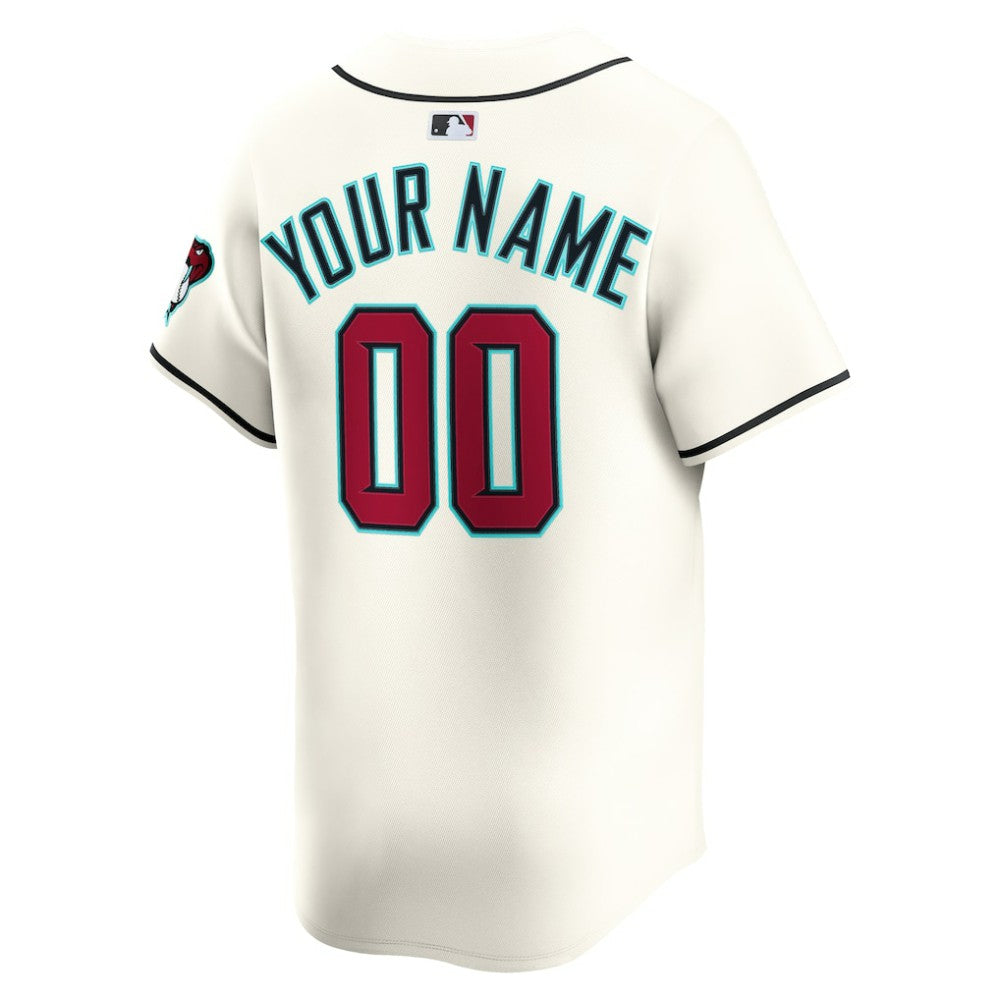 Arizona Diamondbacks Youth Home Custom Limited Jersey - White