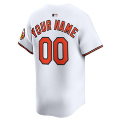 Baltimore Orioles Youth Home Custom Limited Jersey White | Nike