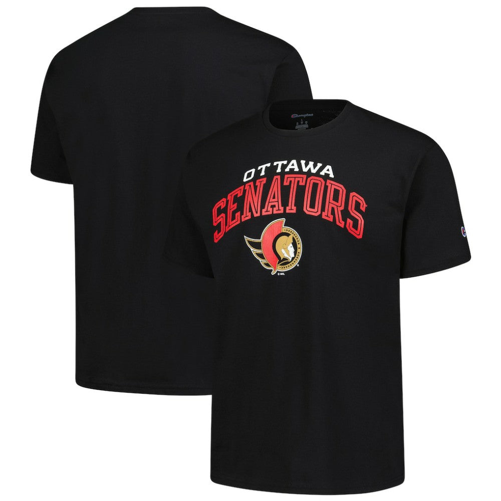 Ottawa Senators Champion Primary Logo T-Shirt Black