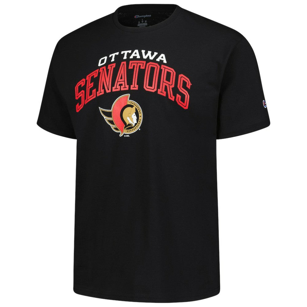 Ottawa Senators Champion Primary Logo T-Shirt Black