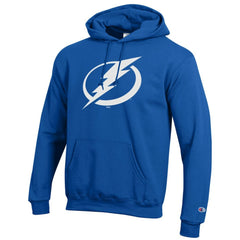 Tampa Bay Lightning Champion Primary Logo 1-Hit Pullover Hoodie Blue