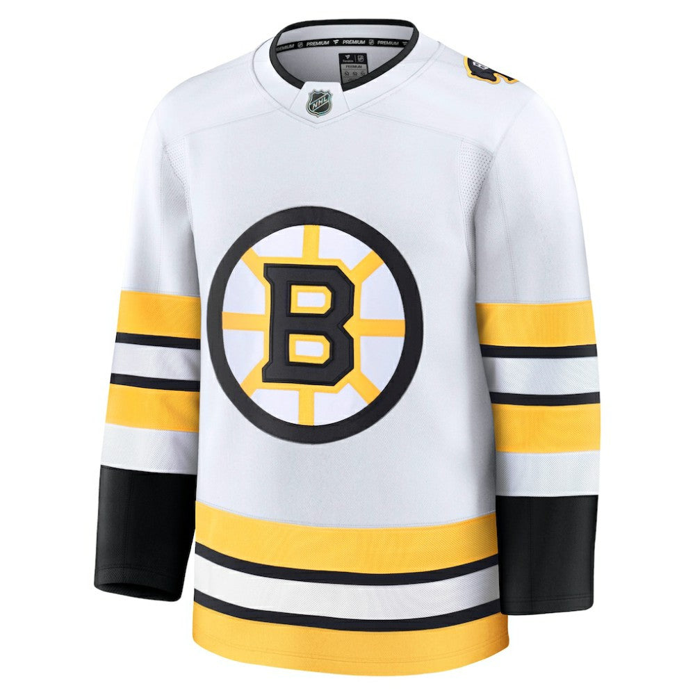 Boston Bruins Fanatics Away Premium Jersey White