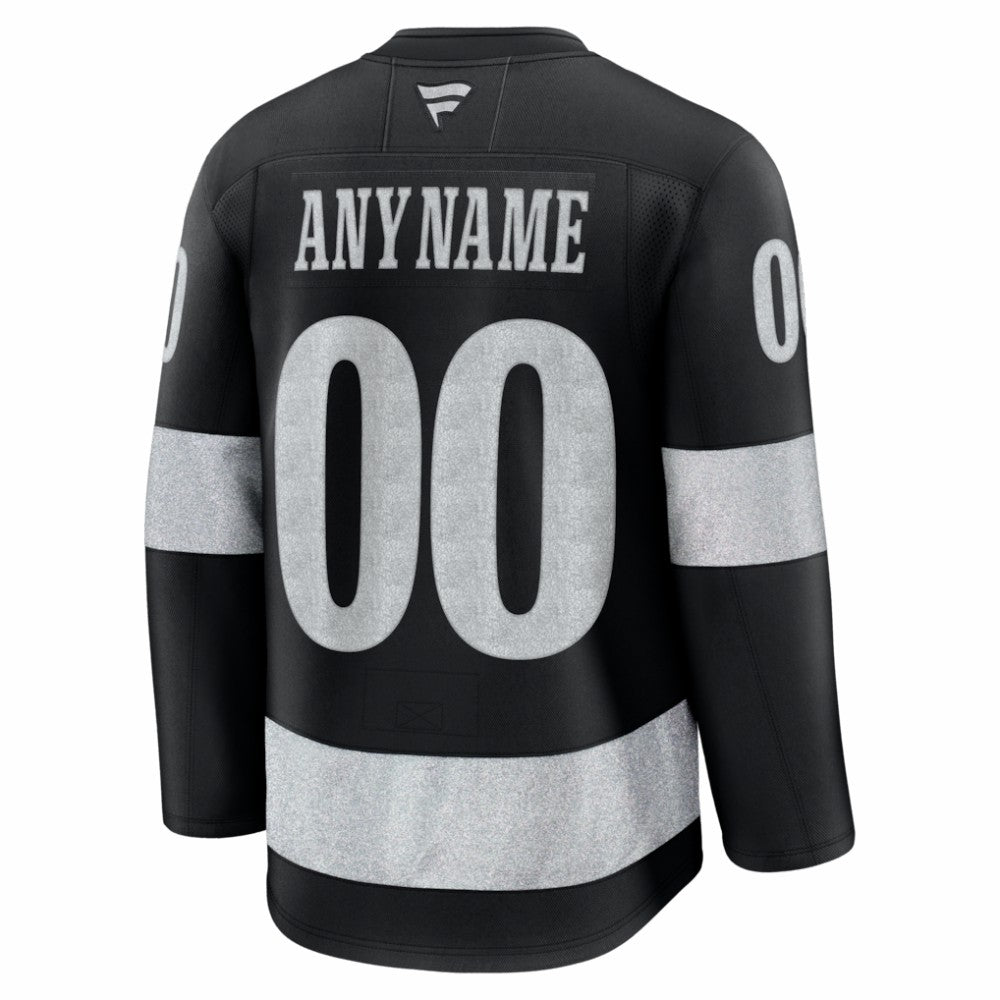 Los Angeles Kings Fanatics Alternate Premium Custom Jersey Black