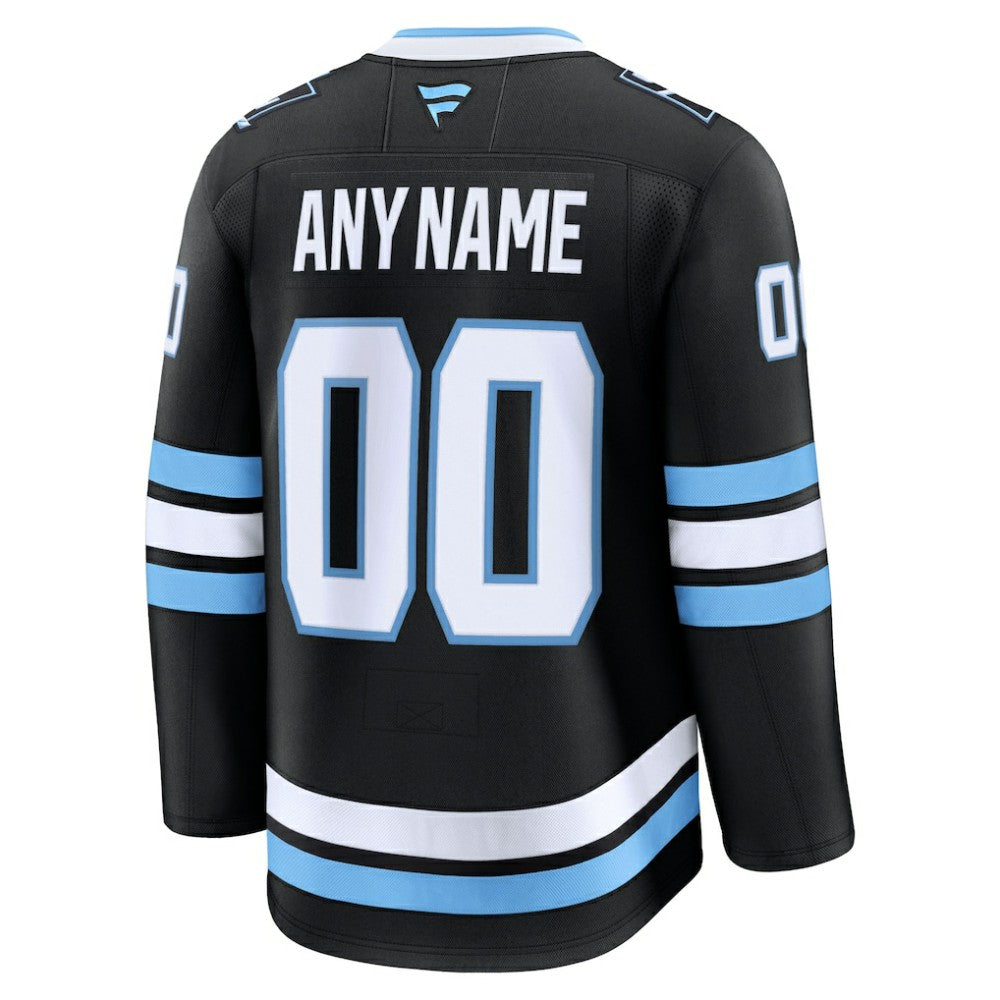 Utah Mammoth Fanatics Home Premium Custom Jersey Black