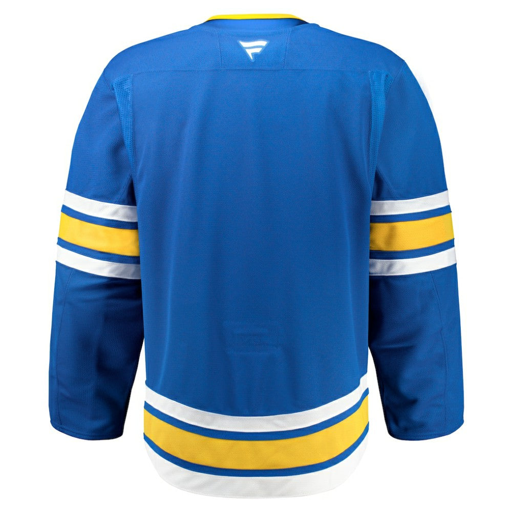 St. Louis Blues Fanatics Home Authentic Pro Jersey Blue