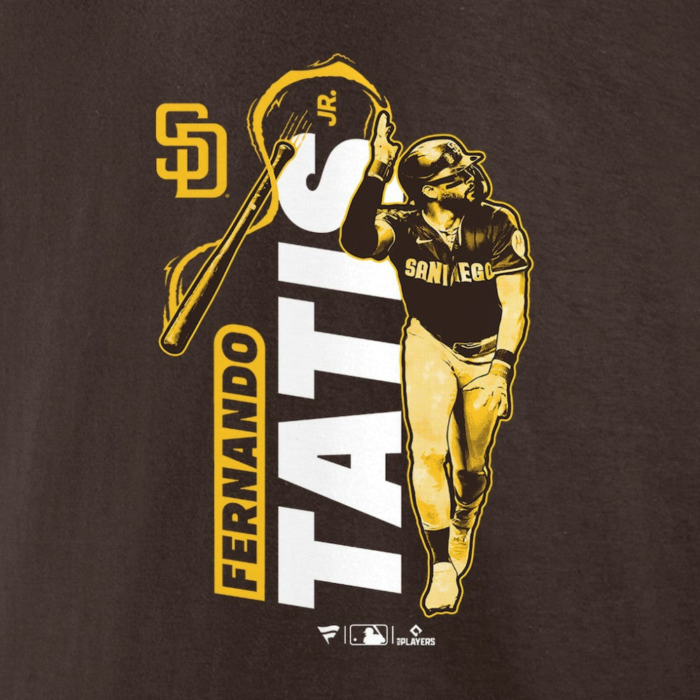 Fernando Tatis Jr. San Diego Padres Electric Moments T-Shirt Brown