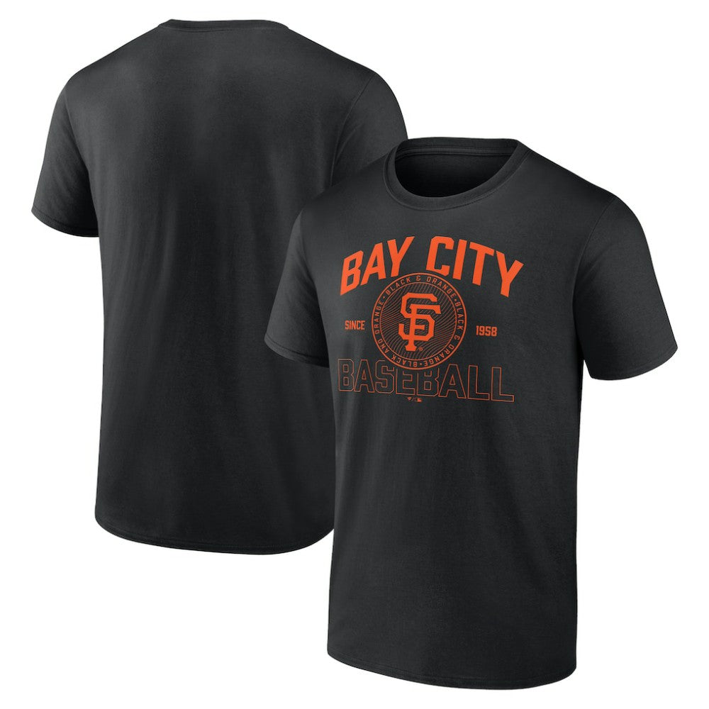 San Francisco Giants Bay City Baseball T-Shirt Black