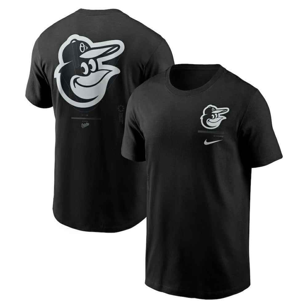 Baltimore Orioles  Bar Loading T-Shirt Black | Nike