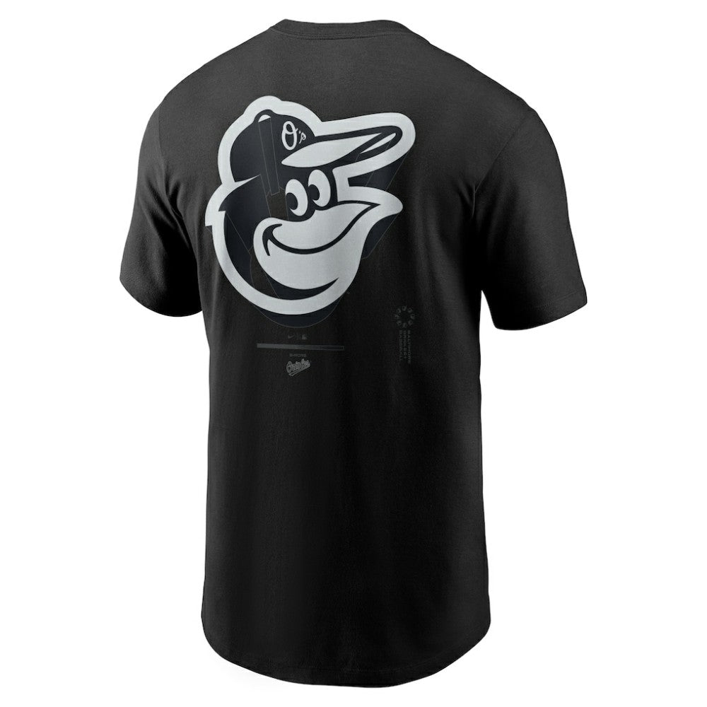 Baltimore Orioles  Bar Loading T-Shirt Black | Nike