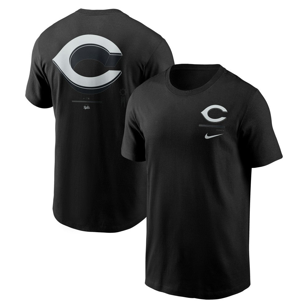 Cincinnati Reds  Bar Loading T-Shirt Black | Nike