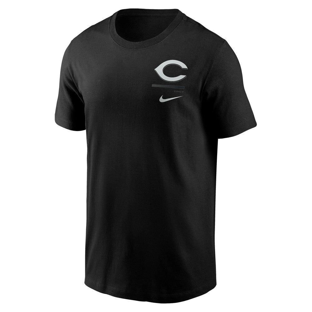 Cincinnati Reds  Bar Loading T-Shirt Black | Nike