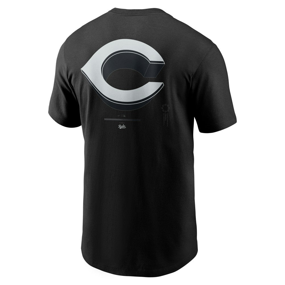 Cincinnati Reds  Bar Loading T-Shirt Black | Nike