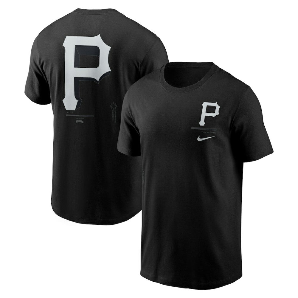 Pittsburgh Pirates  Bar Loading T-Shirt Black | Nike