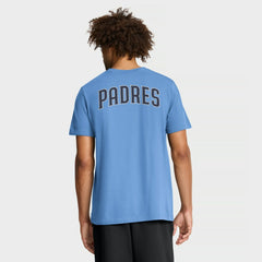 San Diego Padres Record Shattered T-Shirt Light Blue | Nike