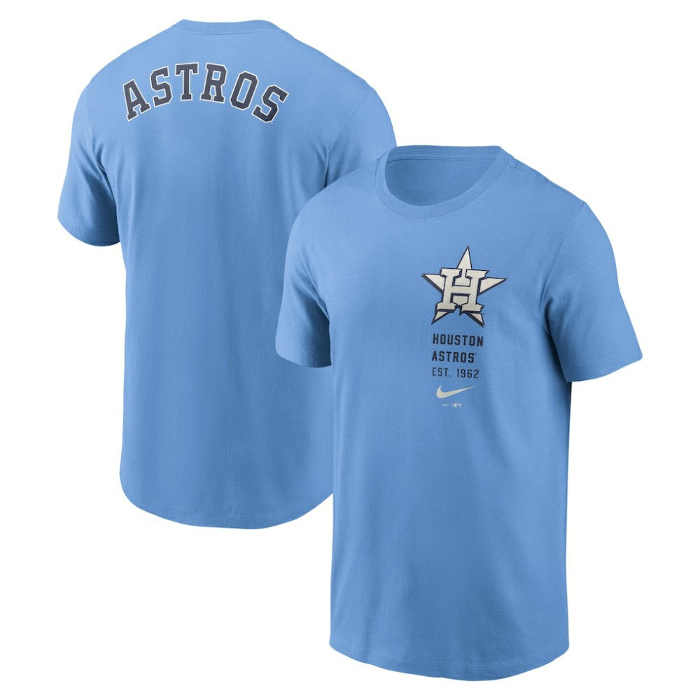 Houston Astros Record Shattered T-Shirt Light Blue | Nike