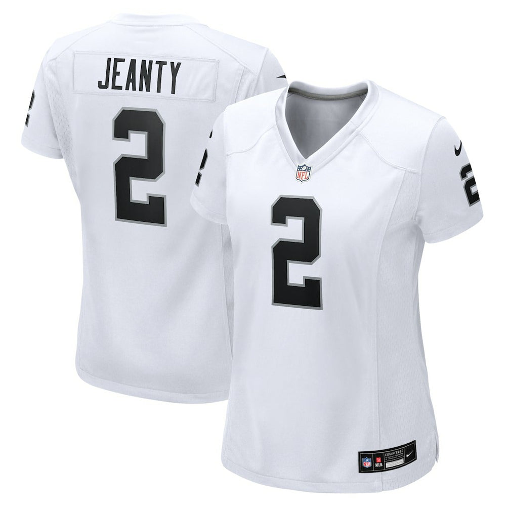 Ashton Jeanty Las Vegas Raiders Women's Game Jersey - White