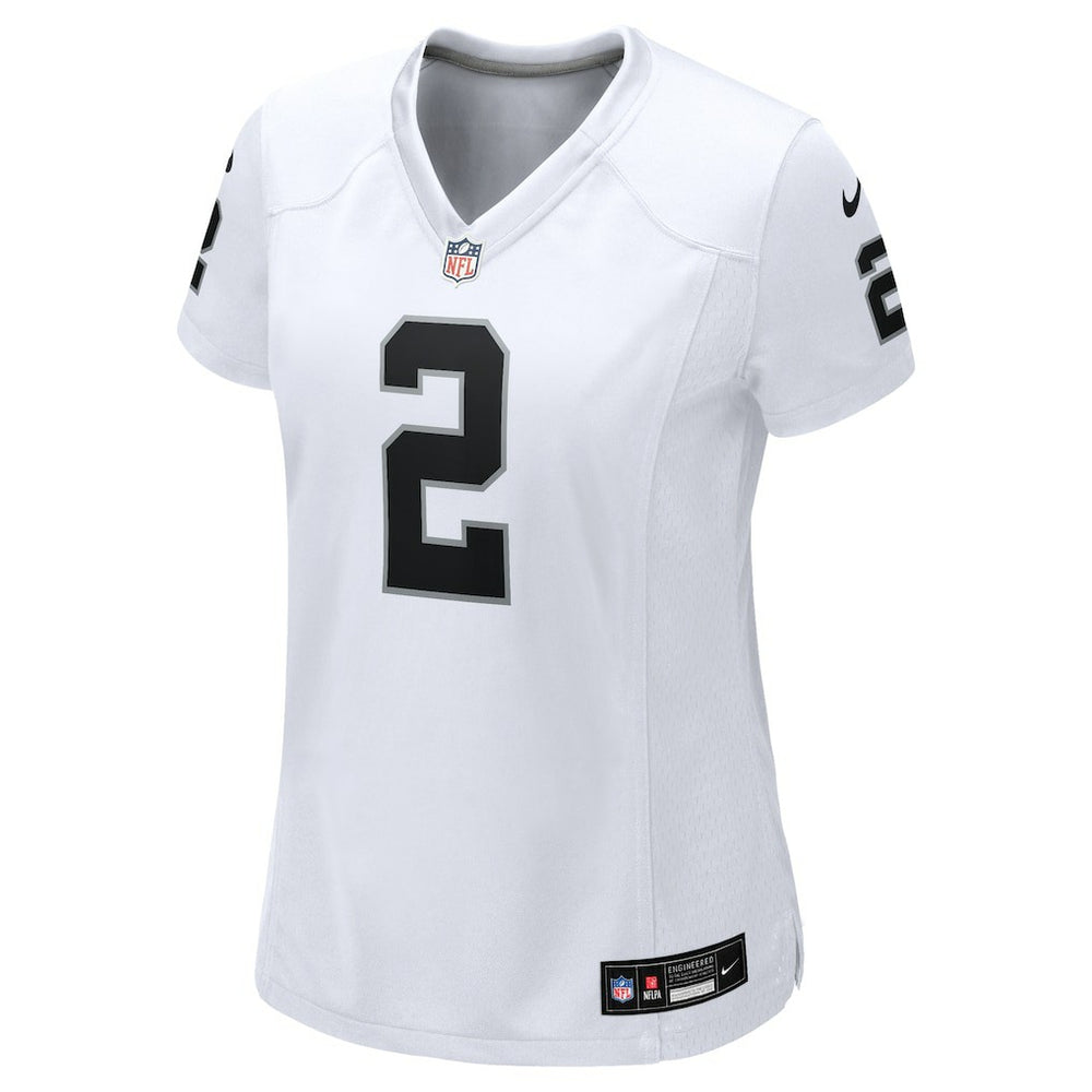 Ashton Jeanty Las Vegas Raiders Women's Game Jersey - White