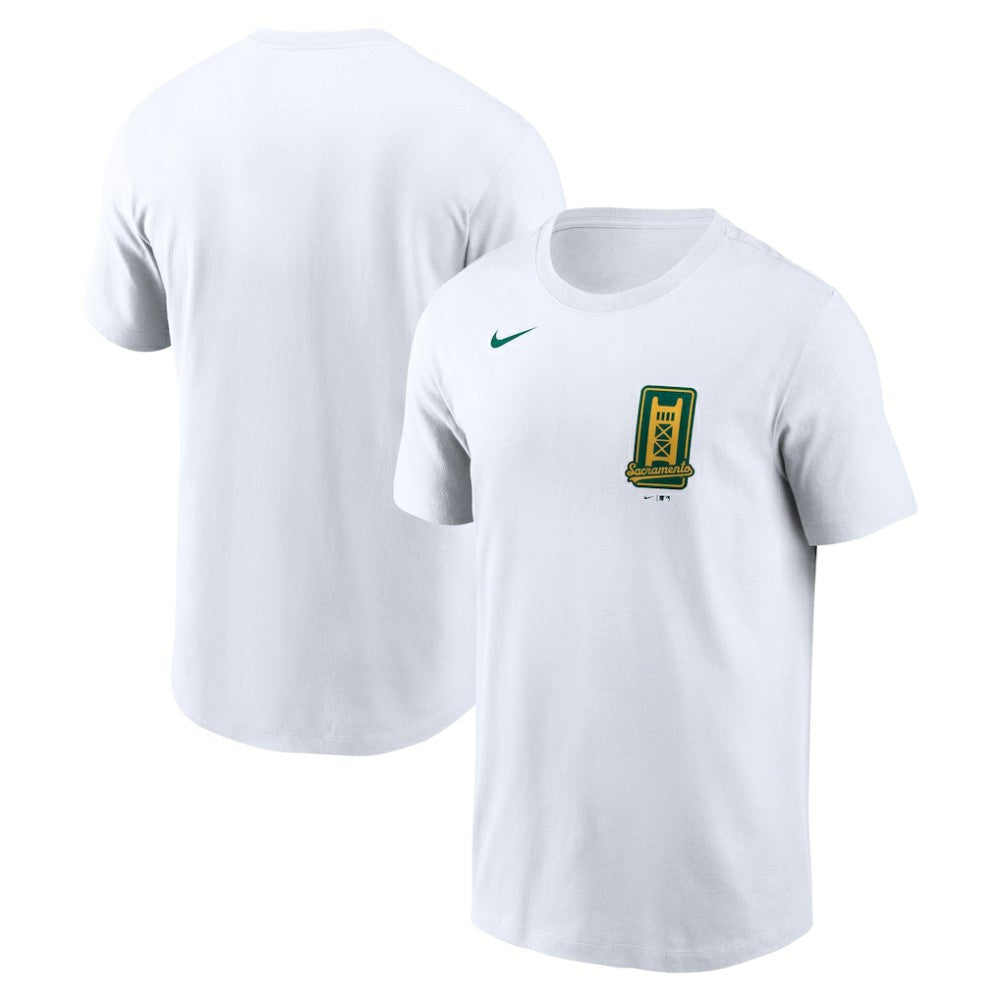 Athletics New Logo T-Shirt White | Nike