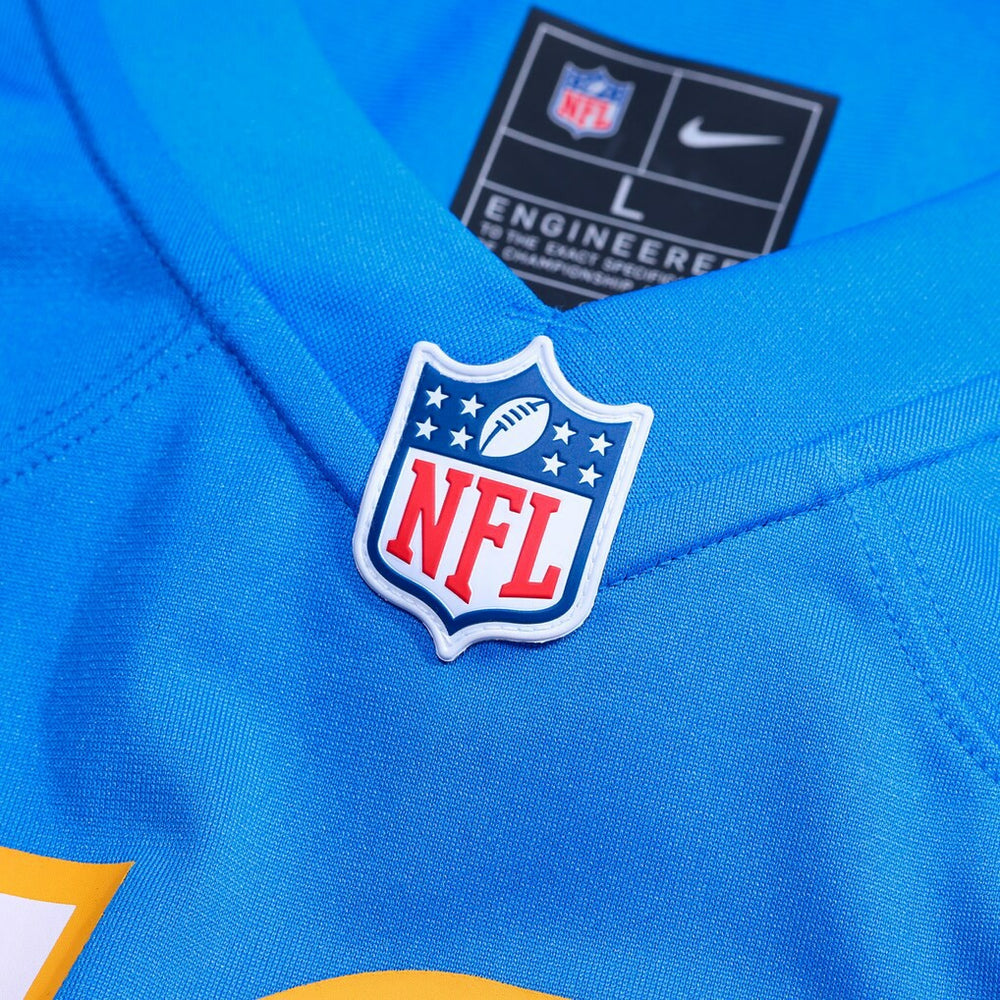 Oronde Gadsden Los Angeles Chargers Team Game Jersey - Powder Blue