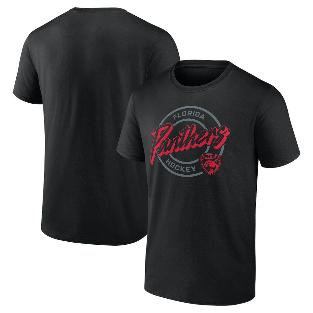 Florida Panthers Colorblock Puck T-Shirt Black