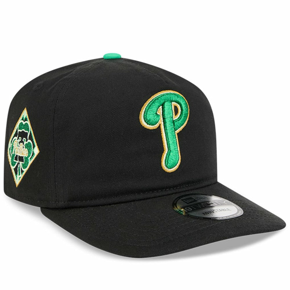 Philadelphia Phillies 2026 St. Patrick's Day 19TWENTY Adjustable Hat Black | New Era