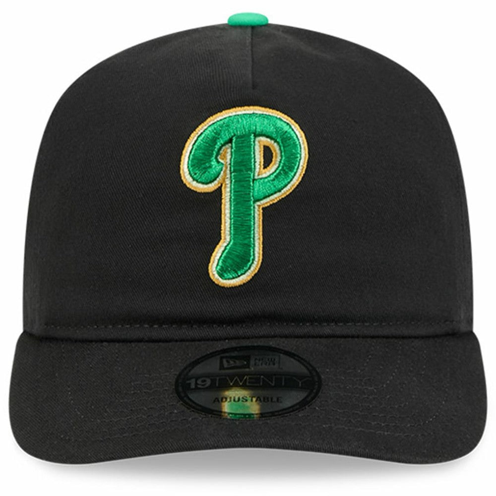 Philadelphia Phillies 2026 St. Patrick's Day 19TWENTY Adjustable Hat Black | New Era