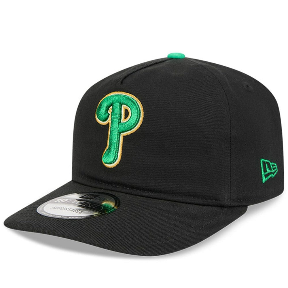 Philadelphia Phillies 2026 St. Patrick's Day 19TWENTY Adjustable Hat Black | New Era