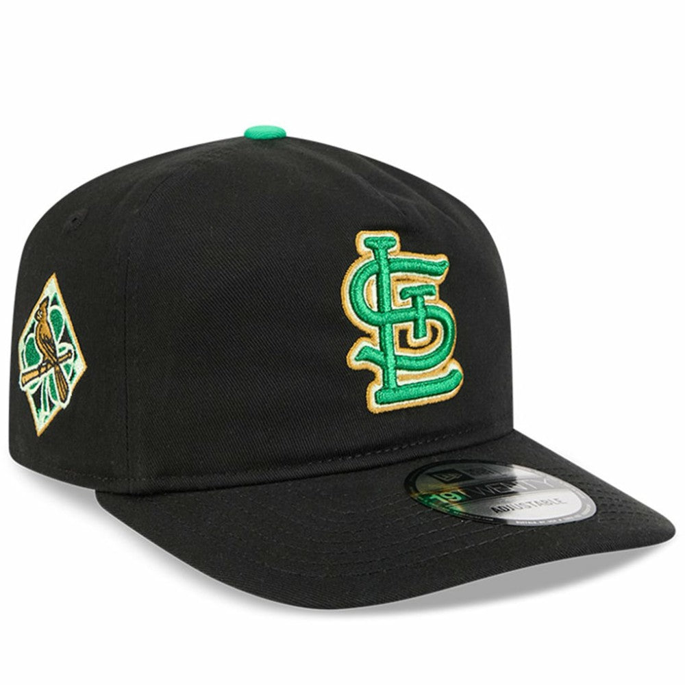 St. Louis Cardinals 2026 St. Patrick's Day 19TWENTY Adjustable Hat Black | New Era