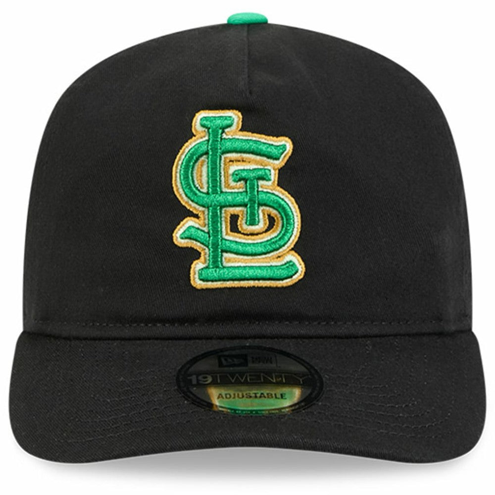 St. Louis Cardinals 2026 St. Patrick's Day 19TWENTY Adjustable Hat Black | New Era