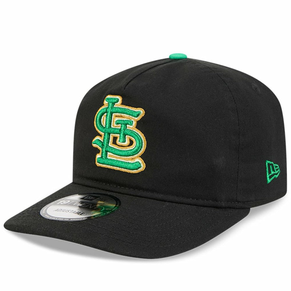 St. Louis Cardinals 2026 St. Patrick's Day 19TWENTY Adjustable Hat Black | New Era