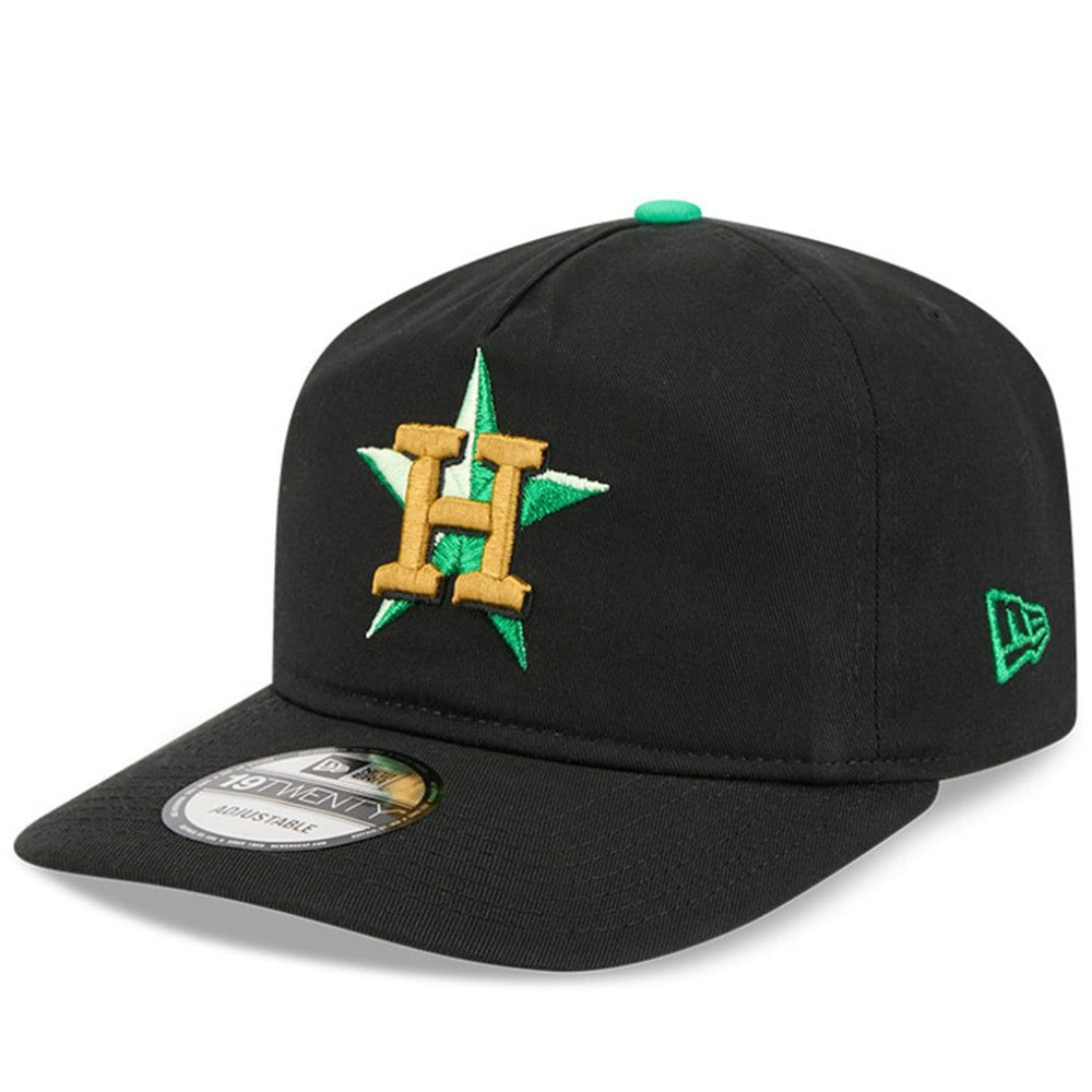 Houston Astros 2026 St. Patrick's Day 19TWENTY Adjustable Hat Black | New Era