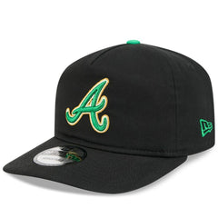 Atlanta Braves 2026 St. Patrick's Day 19TWENTY Adjustable Hat Black | New Era