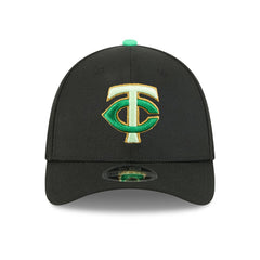 Minnesota Twins 2026 St. Patrick's Day 39THIRTY Flex Hat Black | New Era