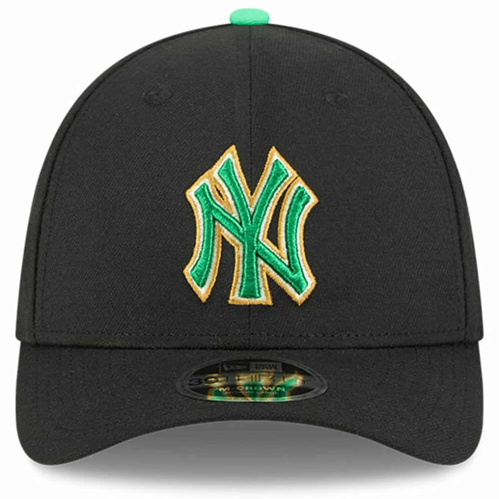 New York Yankees 2026 St. Patrick's Day 39THIRTY Flex Hat Black | New Era