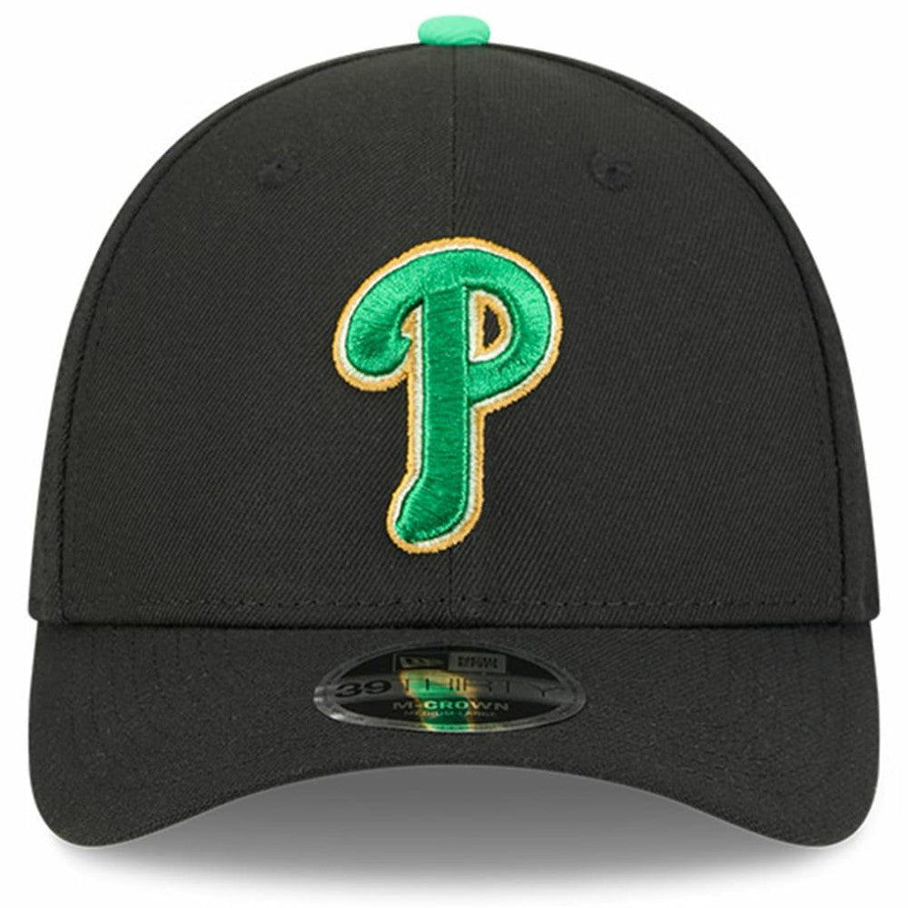 Philadelphia Phillies 2026 St. Patrick's Day 39THIRTY Flex Hat Black | New Era