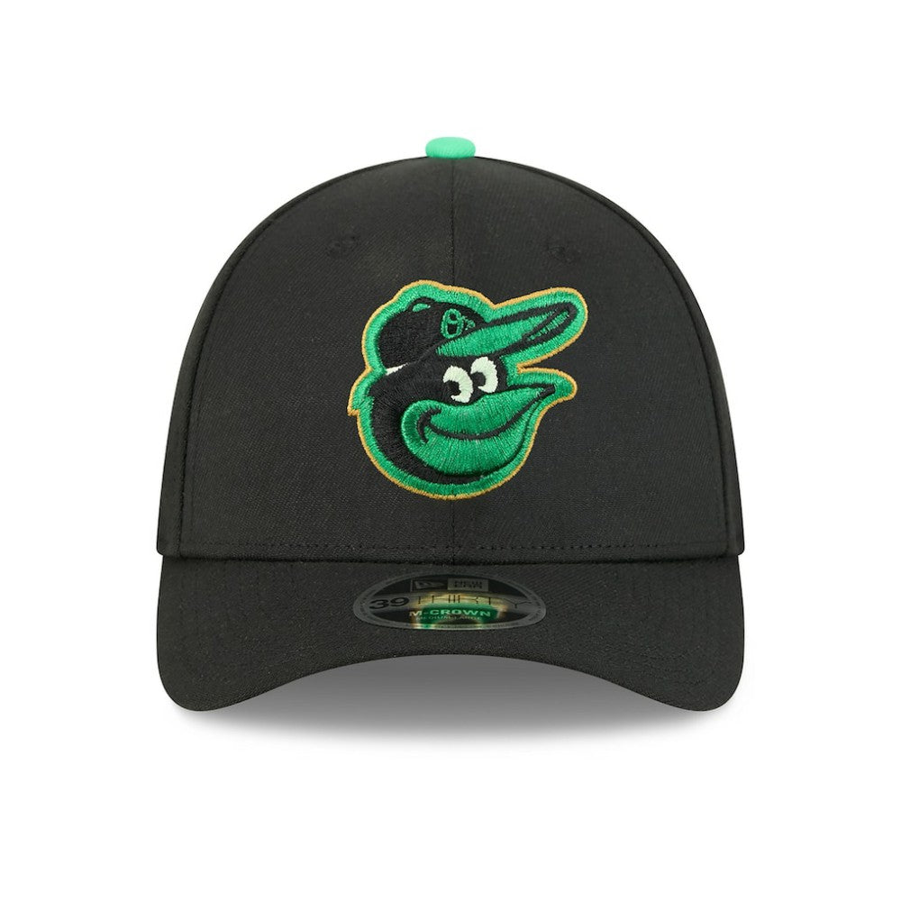 Baltimore Orioles 2026 St. Patrick's Day 39THIRTY Flex Hat Black | New Era