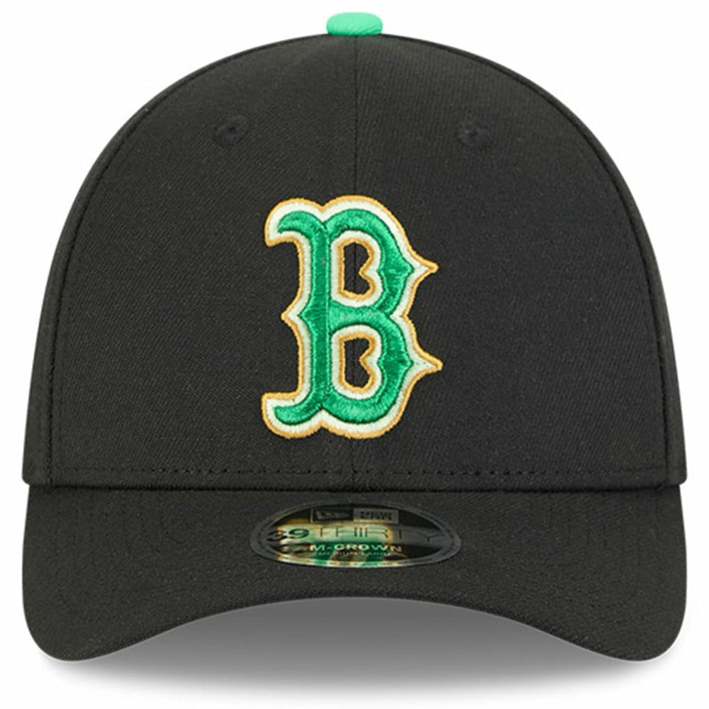 Boston Red Sox 2026 St. Patrick's Day 39THIRTY Flex Hat Black | New Era