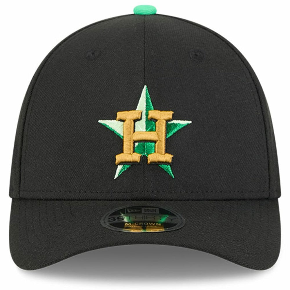 Houston Astros 2026 St. Patrick's Day 39THIRTY Flex Hat Black | New Era