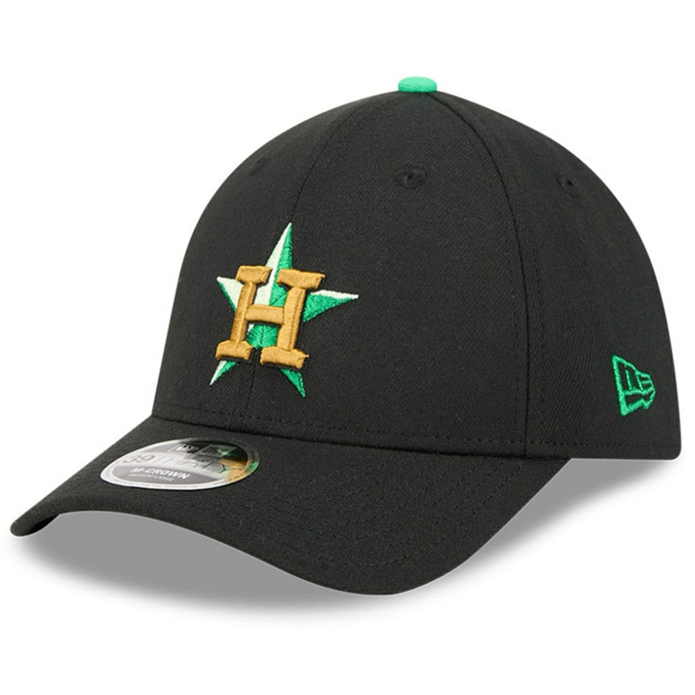 Houston Astros 2026 St. Patrick's Day 39THIRTY Flex Hat Black | New Era