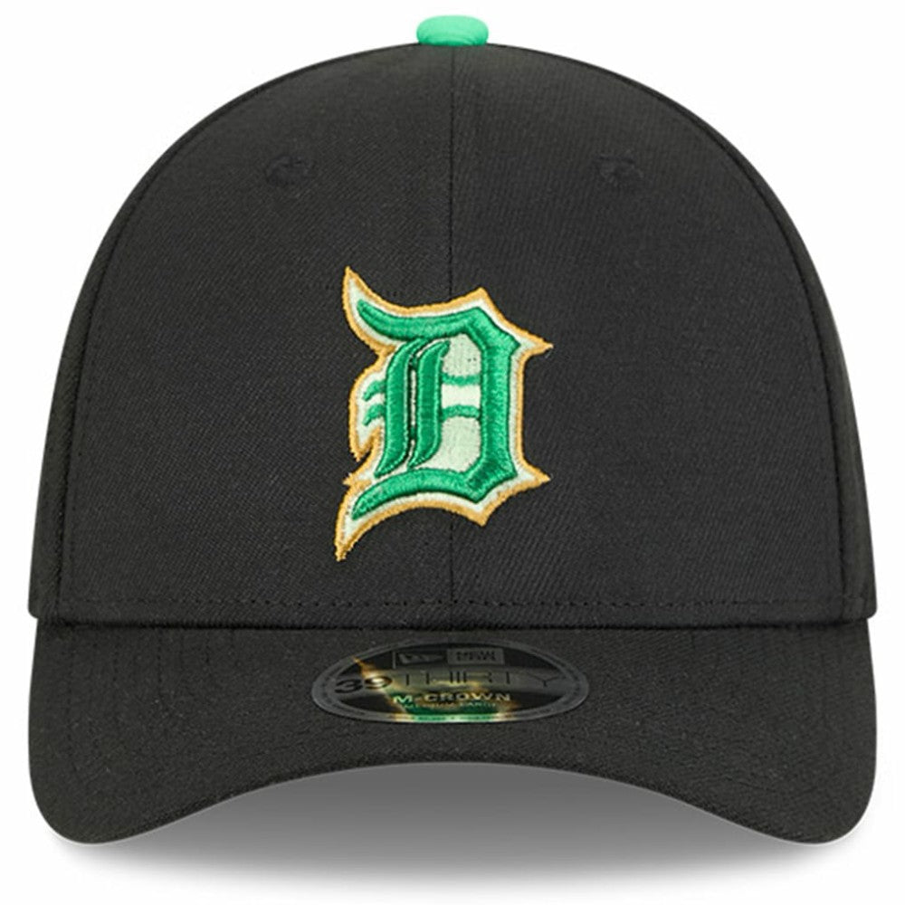 Detroit Tigers 2026 St. Patrick's Day 39THIRTY Flex Hat Black | New Era