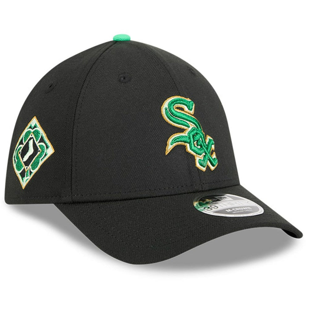 Chicago White Sox 2026 St. Patrick's Day 39THIRTY Flex Hat Black | New Era