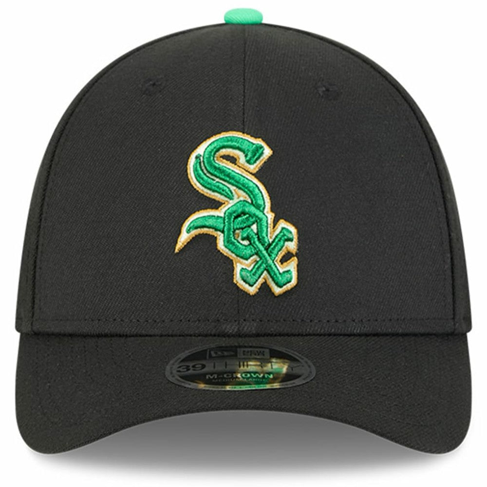 Chicago White Sox 2026 St. Patrick's Day 39THIRTY Flex Hat Black | New Era