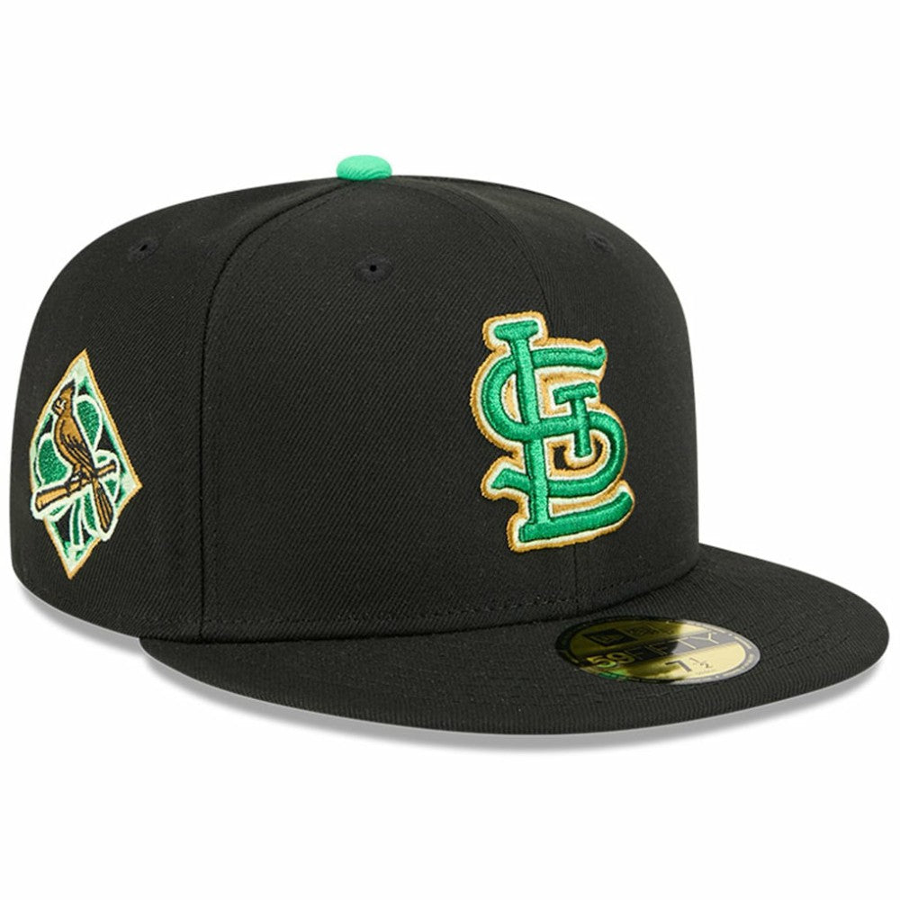 St. Louis Cardinals 2026 St. Patrick's Day 59FIFTY Fitted Hat Black | New Era