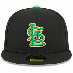 St. Louis Cardinals 2026 St. Patrick's Day 59FIFTY Fitted Hat Black | New Era