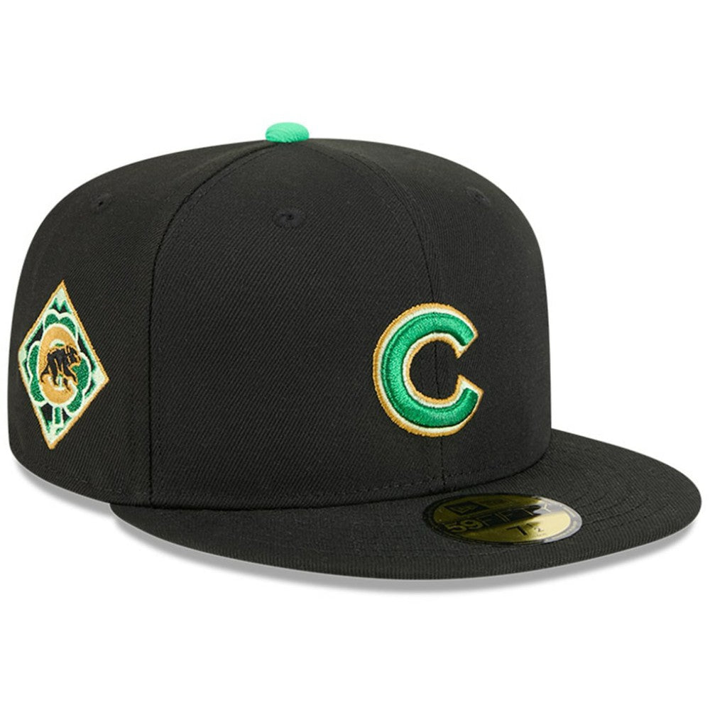 Chicago Cubs 2026 St. Patrick's Day 59FIFTY Fitted Hat Black | New Era