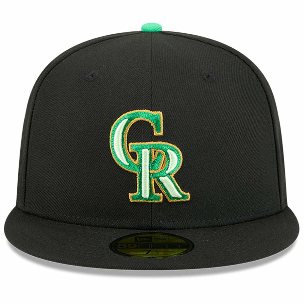 Colorado Rockies 2026 St. Patrick's Day 59FIFTY Fitted Hat Black | New Era