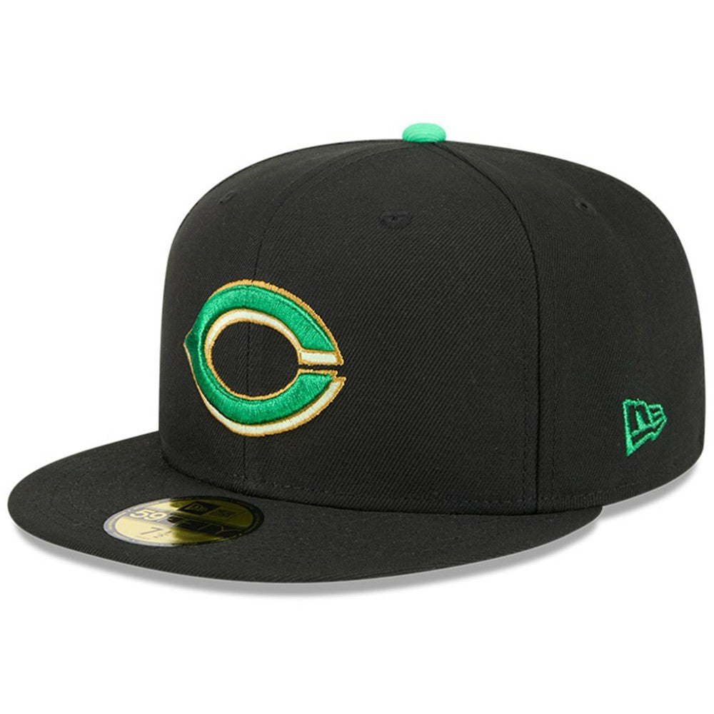 Cincinnati Reds 2026 St. Patrick's Day 59FIFTY Fitted Hat Black | New Era